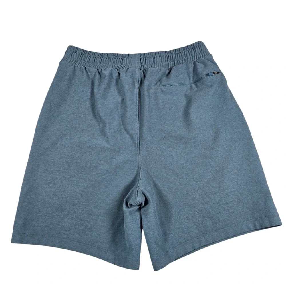 Beyond Yoga Gray/Blue Pocket Lounge Athletic Pull On 6.5